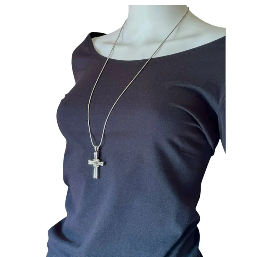 LAGOS Sterling Silver Long Chain. - Picture 4 of 5